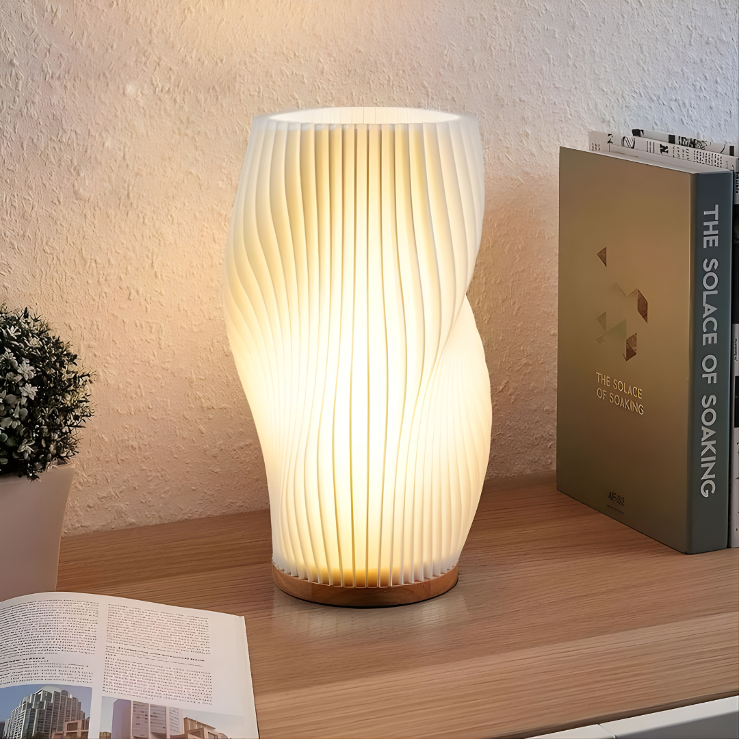 3 Body Problem Lamp – Modern 3D Printed Sculptural LED Table Lamp