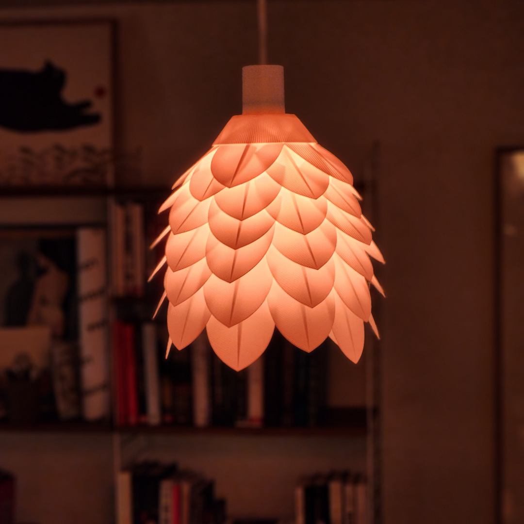Modern Leaf Chandelier | Modern LED Pendant Light | Nature Inspired Ceiling Lamp | Elegant Home Décor