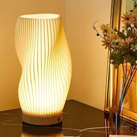 3 Body Problem Lamp – Modern 3D Printed Sculptural LED Table Lamp