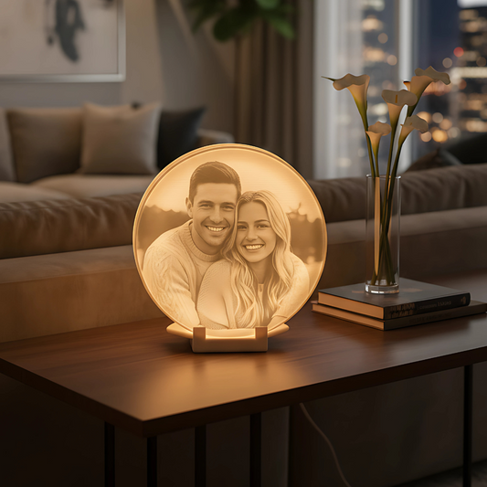 Lumora Customized Lamp – Custom 3D Photo Night Light, PLA Material, Unique Gift for Home & Loved Ones”