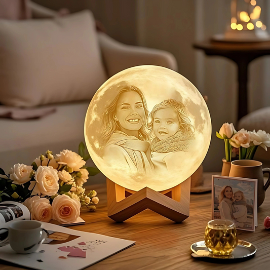 Lumora Customized Lamp – Custom 3D Photo Night Light, PLA Material, Unique Gift for Home & Loved Ones”