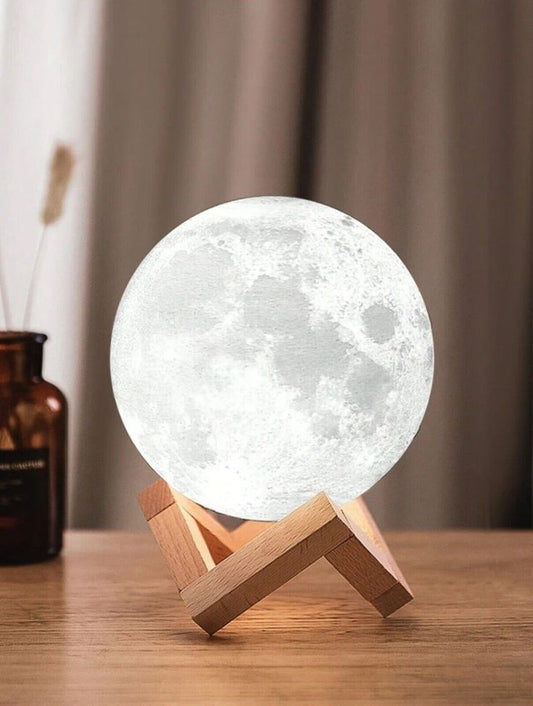 Modern Moon Lamp ,3D Lunar Home Decor Lamp
